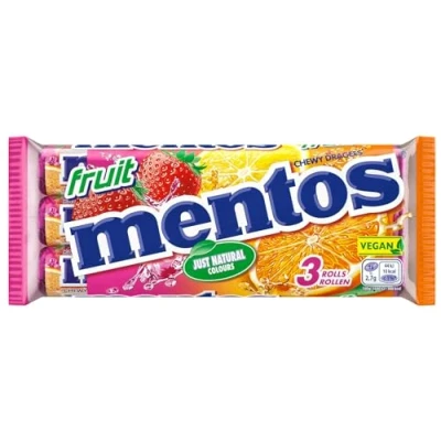 Abbildung von Mentos Fruit 3er