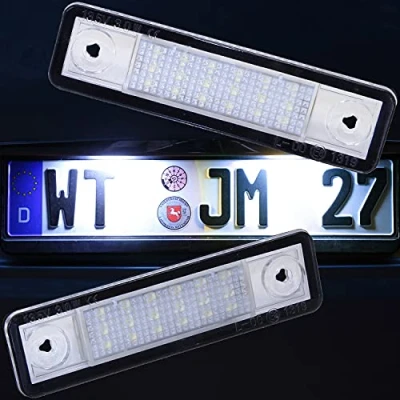 Abbildung von LED Kennzeichenbeleuchtung von Recambo passend für OPEL Astra F + G Combo Omega A B
