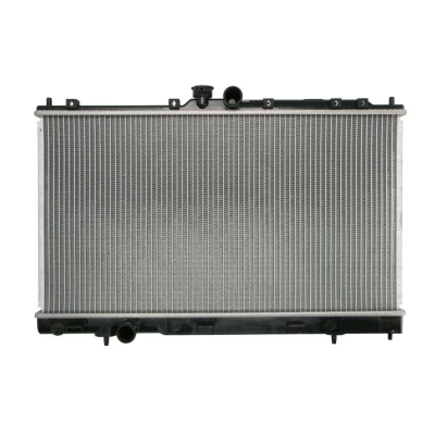 Abbildung von THERMOTEC D75019TT Kühler, Motorkühlung Aluminium 684 373 17 Kühlrippen gelötet MITSUBISHI: Lancer 7 Kombi