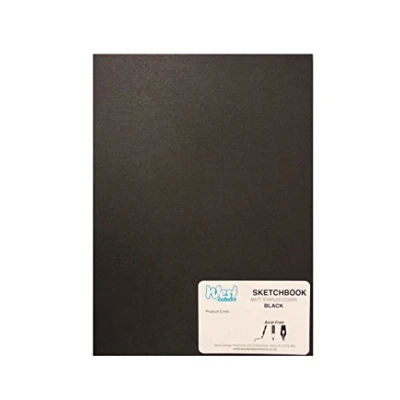 Abbildung von RS261155 Skizzenbuch, A3, mattschwarz, 140 g