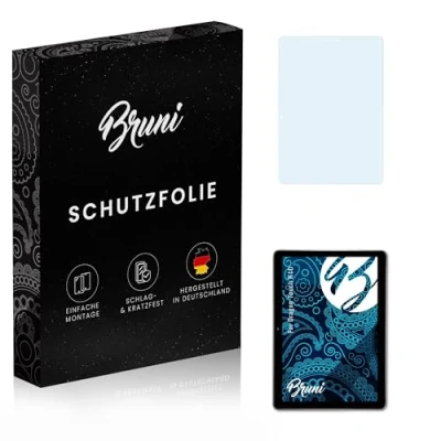 Abbildung von Bruni Schutzfolie kompatibel mit Dragon Touch K10 Folie, glasklare Displayschutzfolie (2X)