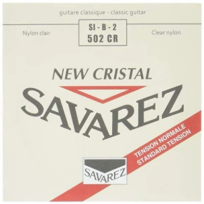 Abbildung von Savarez Alliance HT Classic 502CR Einzelsaiten für klassische Gitarre Si2 New Cristal Standard