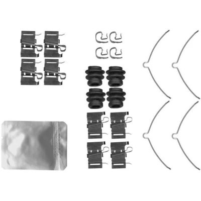 Abbildung von TEXTAR 82555600 Zubehörsatz, Scheibenbremsbelag TOYOTA: RAV4 IV SUV, III Sienna III, LEXUS: RX IV, JEEP: Cherokee V