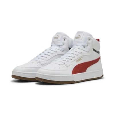 Abbildung von Caven 2.0 Mid Sneakers Erwachsene PUMA White Red Fire Gum Beige