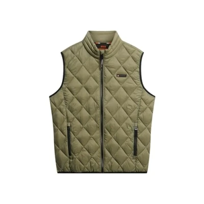 Abbildung von Superdry Weste, Herren, Größe: XXL, Dusty olive green