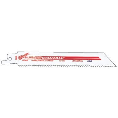 Abbildung von Milwaukee 300mm Säbelsägeblätter Bimetall Universalblatt, 50 Stück, 48016094
