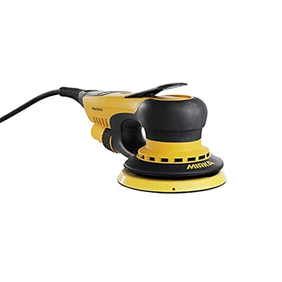 Abbildung von Mirka DEROS 550CV / Exzenter Schleifer Schleifmaschine mit Zentral Absaugung und Klett für Ø 125mm Schleifpapier 5,0mm Hub MID5502022