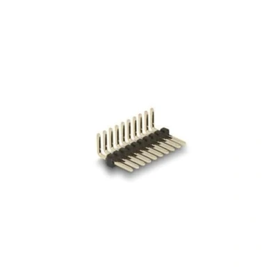 Abbildung von Delock Stiftleiste 10 Pin, Rastermaß 1,27 mm, 1 reihig, gewinkelt, 5 Stück