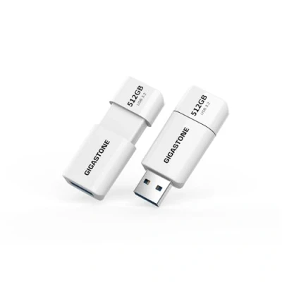 Abbildung von Gigastone Z60 512GB 2 Pack USB 3.1 Flash Drive, R/W 400/300MB/s Ultra High Speed Pen Capless Retractable Design Thumb 2.0 / 3.0 Schnittstelle kompatibel