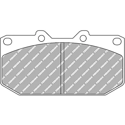 Abbildung von FERODO RACING FCP986Z Bremsbelagsatz SUBARU: Impreza II Kombi, Limousine, I NISSAN: 300ZX Coupe, 200SX, Skyline Coupe
