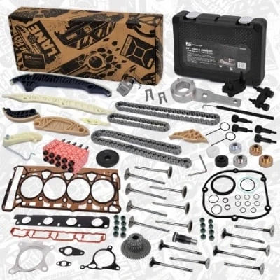 Abbildung von ET ENGINETEAM RS0091VR6 Steuerkettensatz mit Dichtungen, Montagewerkzeug Bolzen VOLKSWAGEN: GOLF 6, Passat B6 Variant, Tiguan I