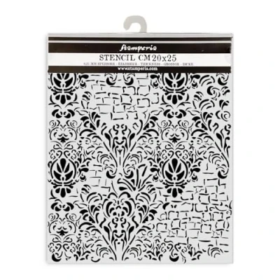 Abbildung von Stamperia Thick Stencils for Scrapbooks, Albums, Cards, Bullet Journalling, and More, Flexible Material, Easy to Clean, Perfect Hobbies, Crafts Gifting (Master of Magic, Tapestry)