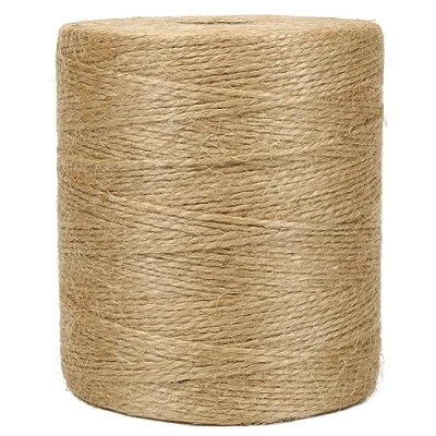 Abbildung von Vivifying 400m Jute Schnur, Braun Juteschnur für Garten Bilder Pflanzen Basteln