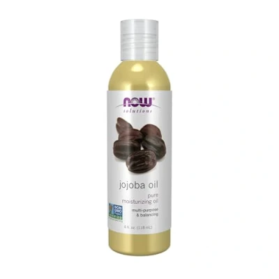 Abbildung von Solutions, Jojoba Öl, 4 Flüssigunzen (118 ml) Now Foods