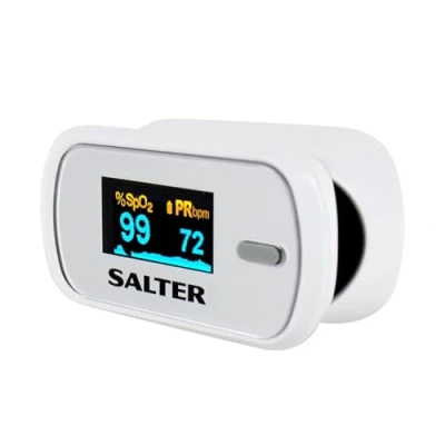 Abbildung von Salter PX 100 EU OxyWatch, fingeroximeter sauerstoff, Pulsoximeter, medizinischer oximeter, blutsauerstoffmessgerät finger, schnelles Messen, tragbar und benutzerfreundlich, 2 Jahre Garantie