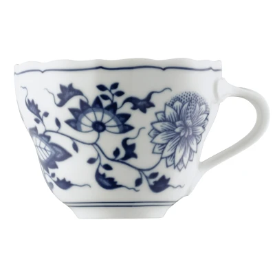 Abbildung von Hutschenreuther Blau Zwiebelmuster Kaffee Obertasse 0,21 l