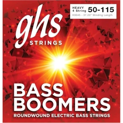Abbildung von GHS Bass Boomers H3045 String Set, 4 String, Heavy, .050 .115