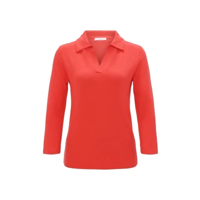 Abbildung von Opus Slokina Langarmshirt, Damen, Größe: 40, Sweet red