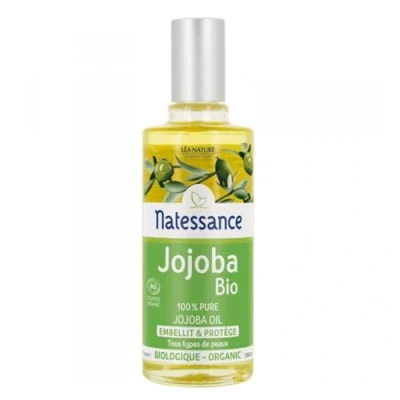 Abbildung von Natessance Bio Jojoba Öl, zertifiziert, kosmetisch, 50 ml, 2 Stück