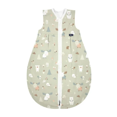 Abbildung von Alvi Summer Baby Nachtwäsche Schlafsack für Kinder, Größe: 92, forest