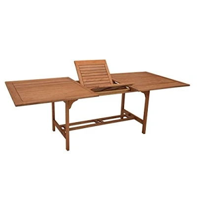 Abbildung von gartenmoebel einkauf XXL Ausziehtisch 180/230x100cm aus Eukalyptusholz, FSC® Zertifiziert