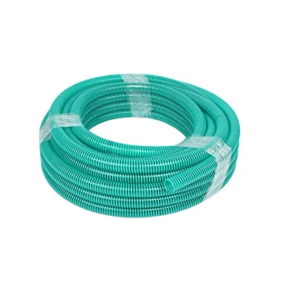 Abbildung von Wacredo 25m Rolle Premium Saugschlauch 1 1/4&quot; (32mm), grün, Spiralschlauch Förderschlauch Pumpenschlauch Teichschlauch Gartenschlauch