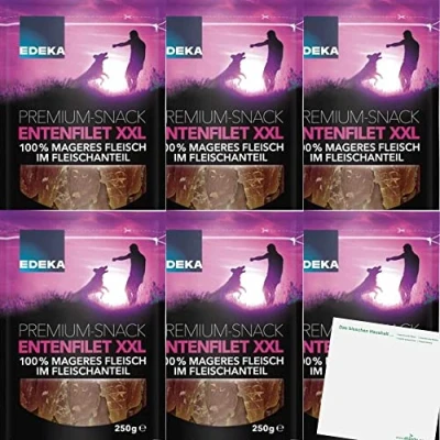 Abbildung von Edeka Premiumsnack Entenfilet XXL 6er Pack (6x250g Packung) + usy Block