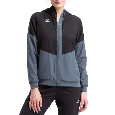 Abbildung von Erima Laufjacke, Damen, Größe: 42, Black