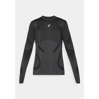 Abbildung von Asics ROAD Seamless TOP Langarmshirt, Herren, Größe: XL, Performance black