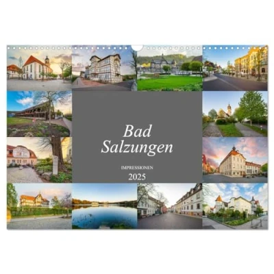 Abbildung von Bad Salzungen Impressionen (Wandkalender 2025 DIN A3 quer), CALVENDO Monatskalender