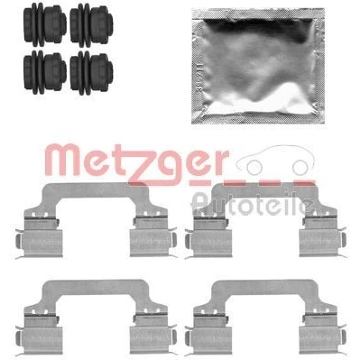 Abbildung von METZGER 109 1821 Zubehörsatz, Scheibenbremsbelag LAND ROVER: Range Rover Sport, 3, 4