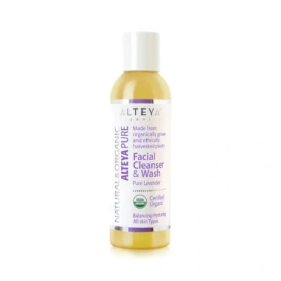 Abbildung von Alteya Bio Gesichtsreiniger und Waschlotion 150ml Reiner Lavendel USDA Organic zertifiziert Biologisch abbaubar Rein Natürlich Vegan