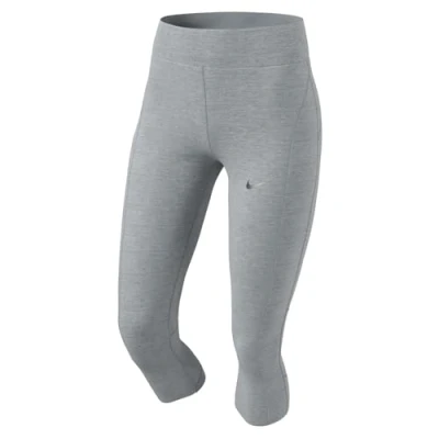 Abbildung von Nike Performance W NK EPIC FAST CROP Tights, Damen, Größe: Small, Smoke grey/heather