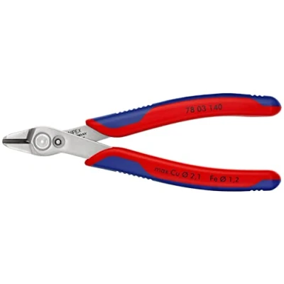 Abbildung von KNIPEX Electronic Super Knips XL mit Mehrkomponenten Hüllen 140 mm 78 03 SB
