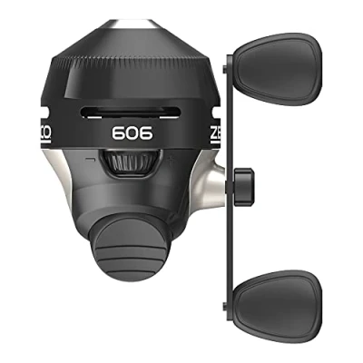 Abbildung von Zebco Unisex Erwachsene 606 Spincast Spule mit 9 kg Schnur, schwarz, 60 Reel
