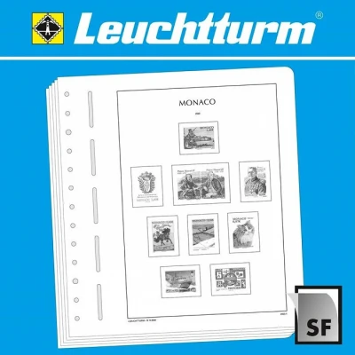 Abbildung von Leuchtturm, Supplement Monaco postzegel boekjes jaar 2023
