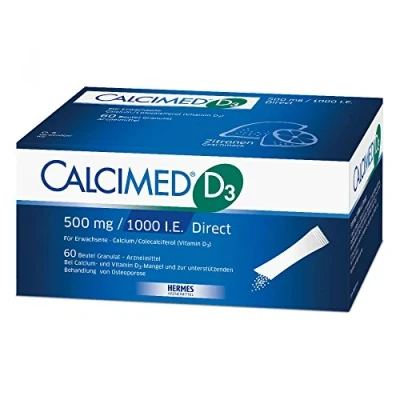 Abbildung von Calcimed D3 500 mg/1000 I.E. Direct Gran 60 St