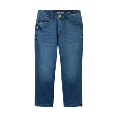 Abbildung von TOM Tailor KATE Jeans Shorts, Damen, Größe: 28, Mid stone wash denim