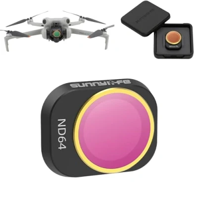 Abbildung von MotuTech Objektivfilter für DJI Mini 4 Pro Neutraldichtefilter ND64