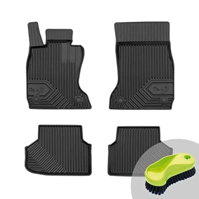 Abbildung von FROGUM No.77 Gummimatten Ganzjahresset von Auto Fußmatten Autofussmatten für BMW 7er F01 2008 2015 Langlebiges TPE Material