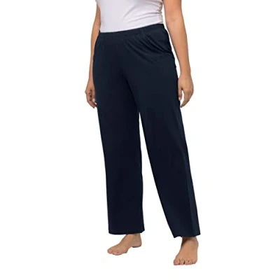 Abbildung von Ulla Popken Damen Hose, Nachtblau, 66/68 EU