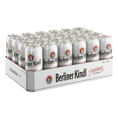 Abbildung von Berliner Kindl Jubiläums Pilsener, EINWEG 24x0,50 L Dose