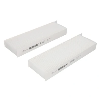Abbildung von FILTRON K 1433 2x Innenraumfilter Partikelfilter 255 84 30 OPEL: Corsa F Schrägheck, Mokka II, PEUGEOT: 208 II 2008 DS: DS 3 Crossback