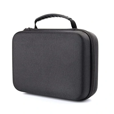 Abbildung von EVA Hartschalentasche kompatibel mit Zoom H1 H2N H5 H4N H6 F8 Q8 Recorder Tasche Innennetz, passend für Ladegerät und andere Zubehör Tragetasche
