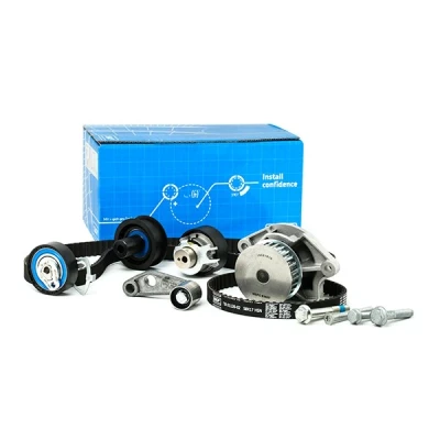 Abbildung von SKF VKMC 01121 1 Wasserpumpe + Zahnriemensatz mit Dichtungen VOLKSWAGEN: Lupo / 3L, Golf 4 Schrägheck, Polo III Schrägheck