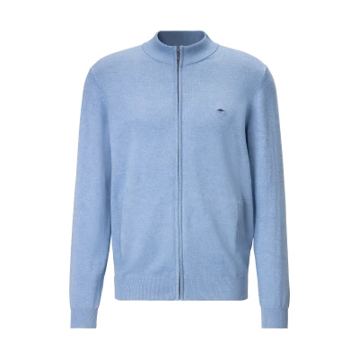 Abbildung von FYNCH HATTON Strickjacke, in melierter Optik
