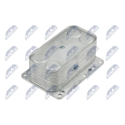 Abbildung von NTY CCL RE 004A Ölkühler RENAULT: GRAND SCENIC 3, MEGANE 3 Grandtour, NISSAN: Qashqai / Qashqai+2 I, OPEL: Vivaro A Kastenwagen