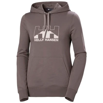 Abbildung von Helly Hansen Damen Nord Graphic Pullover Hoodie, 656 Sparrow Grey, S