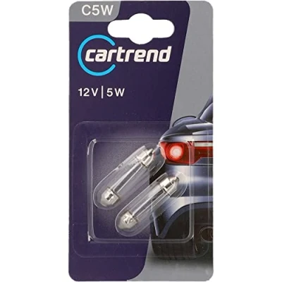 Abbildung von cartrend C5W Soffittenlampe 2x