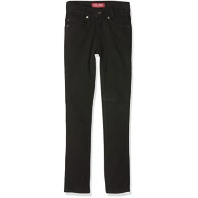 Abbildung von G.O.L. Mädchen Jeans Röhre, Slimfit Jeanshosen, Schwarz (Black 2), (Herstellergröße:158)